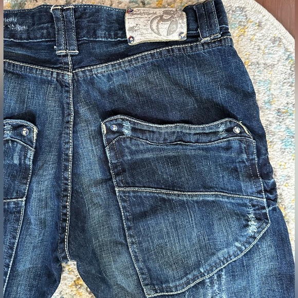 VINTAGE SEXTY7REDD BUNCHED JEANS!! - Picture 6 of 9